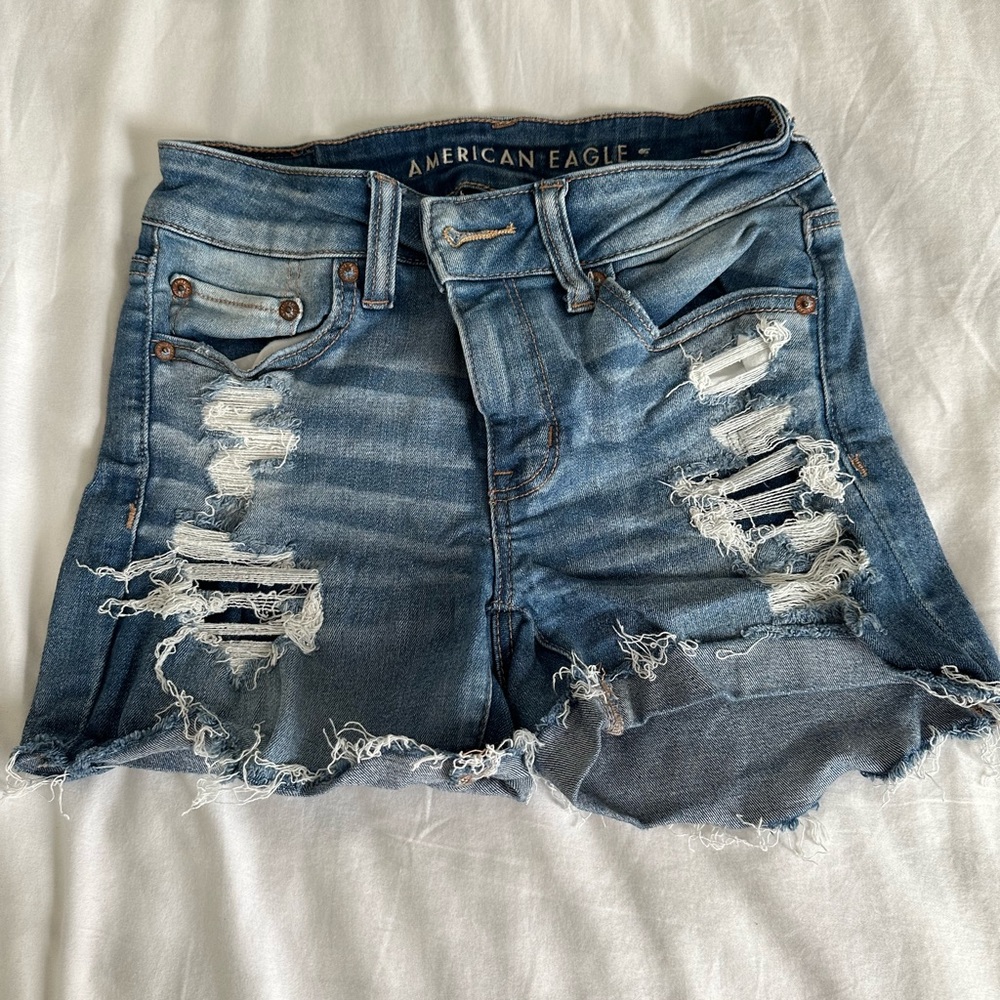 American Eagle Jean Shorts Size 2